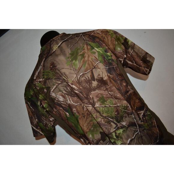 40911 Game Winner Hunting Athletic Shirt Realtree Green Polyester Size XL Mens - Picture 7 of 9
